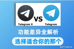 Telegram vs Telegram X：功能差异全解析，哪个更适合你？