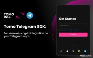 Tomo Telegram SDK：为dApp解锁9亿Telegram用户的钱包接入方案