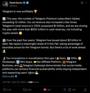 9 亿用户背后的秘密：Telegram 如何做到隐私与盈利两不误？