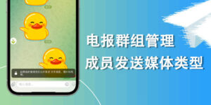 Telegram新功能！群组管理员如何设置管理群组成员发送媒体类型详细教学！