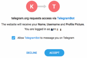 【比特兑】电报Telegram账号正式支持登录其他网站
