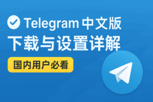 Telegram中文版下载与设置（2025超全指南）：国内用户必看安装教程、语言包、加速访问全解析